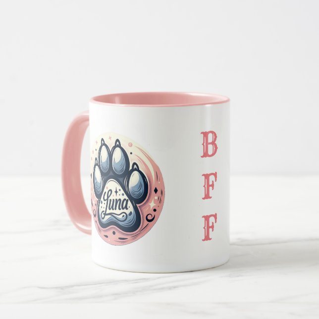 Lunas Pawfect-Tasse Tasse (Vorderseite Links)