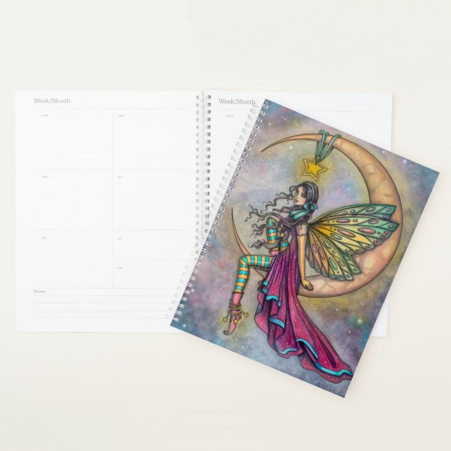 Luna's Perch Fairy Fantasy Art von Molly Harrison Planer (Anzeige)