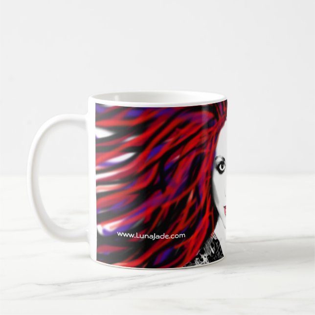 Lunas wilde Haar-Tasse Tasse (Links)