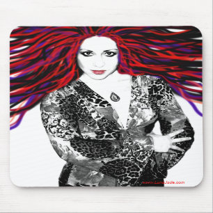 Lunas wildes Haar Mousepad