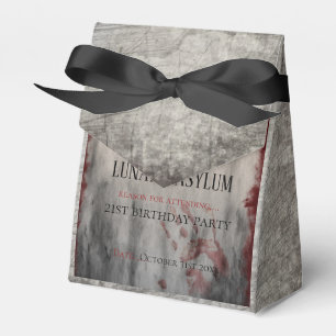 Lunatic Asylum Halloween Geburtstag Geschenkschachtel