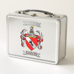 Lunch Box Davis Familienname Und Schild