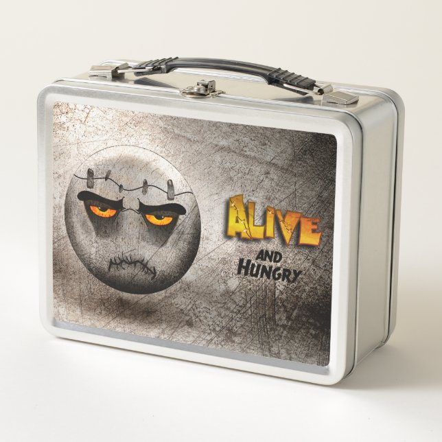 Lunch Box Frankenmoji Vintage (Vorderseite)