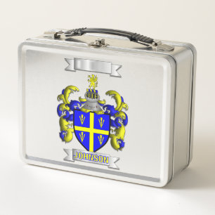 Lunch Box Johnson Familienname und Schild