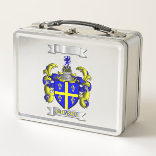 Lunch Box Johnson Familienname und Wappen