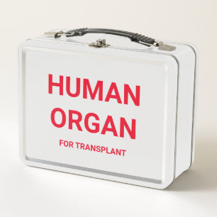 Lunch Box - MENSCHLICHES ORGAN FÜR TRANSPLANT