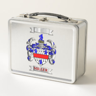 Lunch Box Miller Familienname und Schild