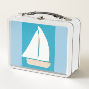Lunch Box mit Sailboat Design