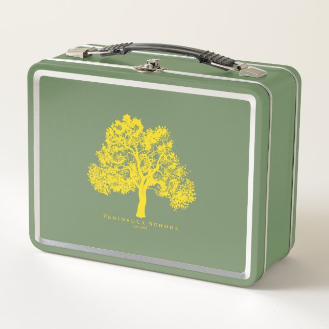 Lunch Box, Schatzkasten Metall Brotdose (Vorderseite)