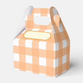 Lunch Box Vichy Pastel Geschenkschachtel