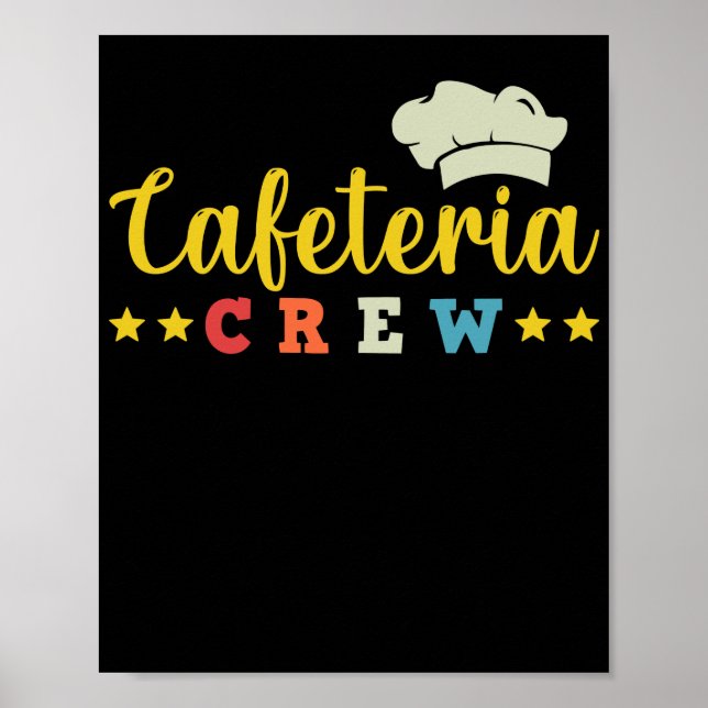 Lunch Lady Cafeteria Crew Lunch Lady Poster (Vorne)