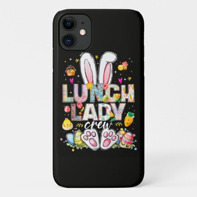 Lunch Lady Crew Lustiger Hase Case-Mate iPhone Hülle (Rückseite)