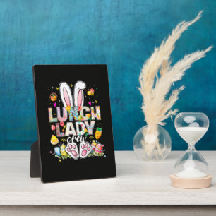 Lunch Lady Crew Lustiger Hase Fotoplatte
