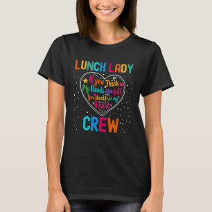 Lunch Lady Crew Wertschätzungs Woche Zurück zur Sc T-Shirt