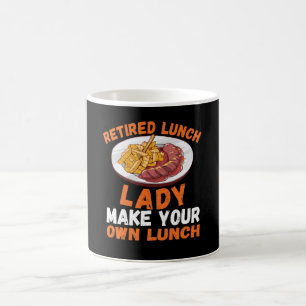 Lunch Lady School Cafeteria Kaffeetasse