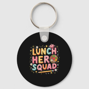 Lunch Lady Squad Lunch Hero Squad Vorbereiteter Zu Schlüsselanhänger