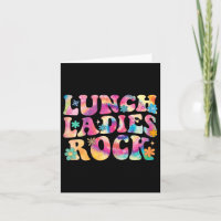 Lunch Ladys Rock Gefärbte Krawatte Cafeteria Crew