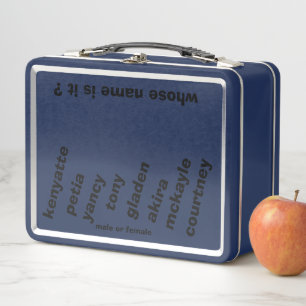 Lunchbox mit Unisex-Namen bY-Metropolim