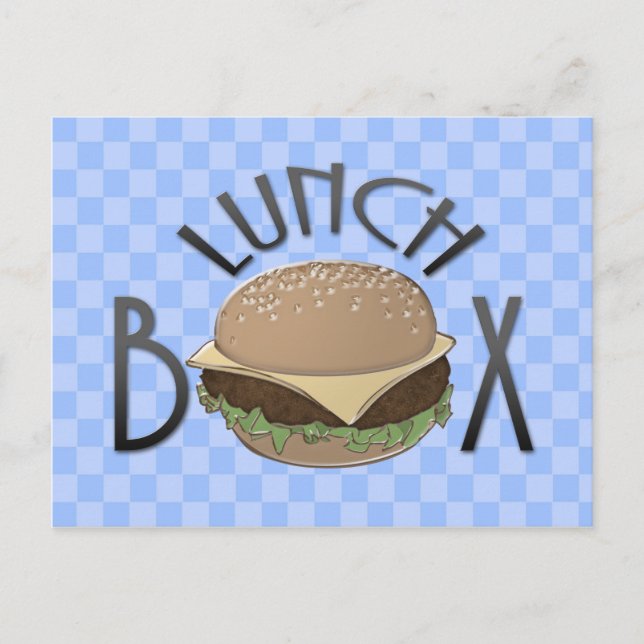 Lunchbox Postkarte (Vorderseite)