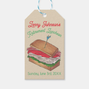Luncheon Lunch Türkei Club Sandwich Geschenkanhänger