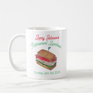 Luncheon Lunch Türkei Club Sandwich Kaffeetasse