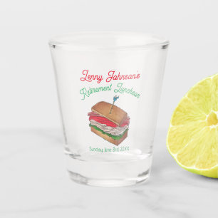 Luncheon Lunch Türkei Club Sandwich Schnapsglas