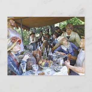 Luncheon of the Boating Party von Seward Johnson Einladungspostkarte