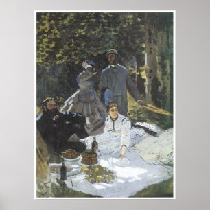 Luncheon on the Grass, 1865 Poster