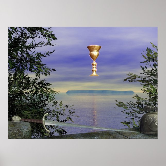 Lundy, die Grail-Insel Poster (Vorne)
