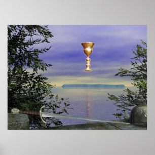 Lundy, die Gralinsel Poster