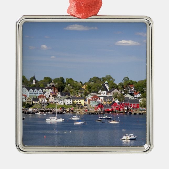 Lunenberg, Nova Scotia, Kanada.2 Ornament Aus Metall (Vorne)