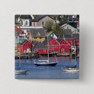Lunenberg, Nova Scotia, Kanada. 3 Button