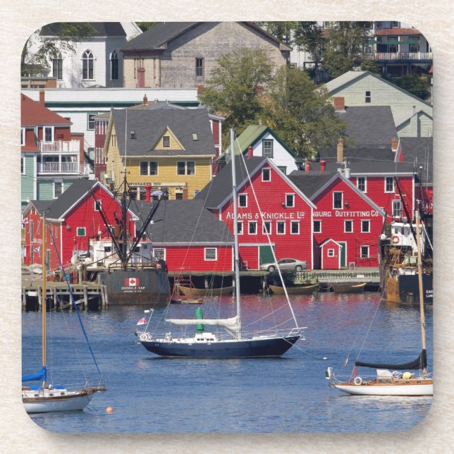 Lunenberg, Nova Scotia, Kanada.3 Getränkeuntersetzer (Vorderseite)