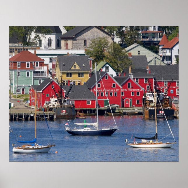 Lunenberg, Nova Scotia, Kanada. 3 Poster (Vorne)