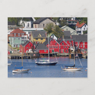 Lunenberg, Nova Scotia, Kanada. 3 Postkarte