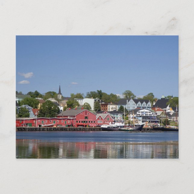 Lunenberg, Nova Scotia, Kanada. 4 Postkarte (Vorderseite)
