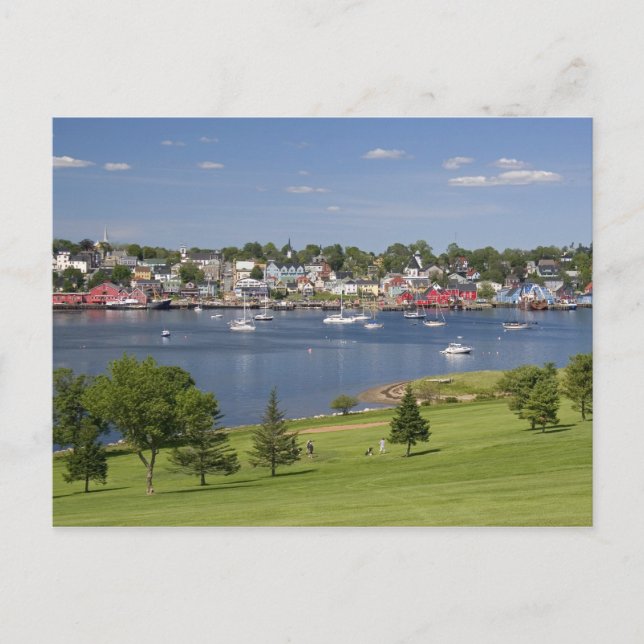 Lunenberg, Nova Scotia, Kanada. Postkarte (Vorderseite)