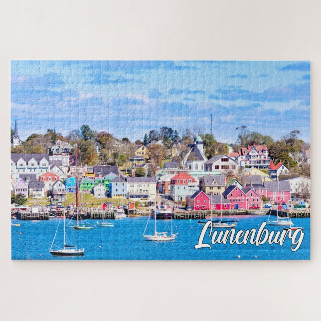 Lunenburg, Nova Scotia, Canada Puzzle (Horizontal)
