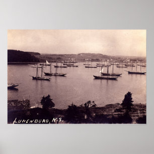 Lunenburg Nova Scotia Kanada Poster