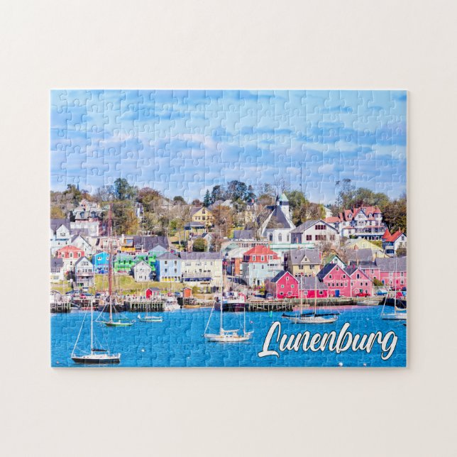 Lunenburg, Nova Scotia, Kanada Puzzle (Horizontal)