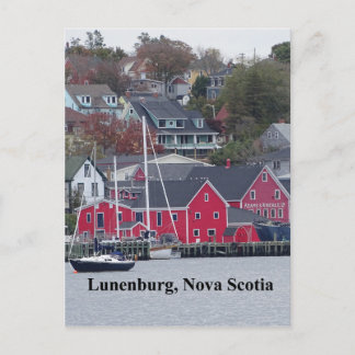 Lunenburg Nova Scotia Postkarte