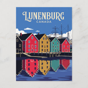 Lunenburg Waterfront Kanada Postkarte
