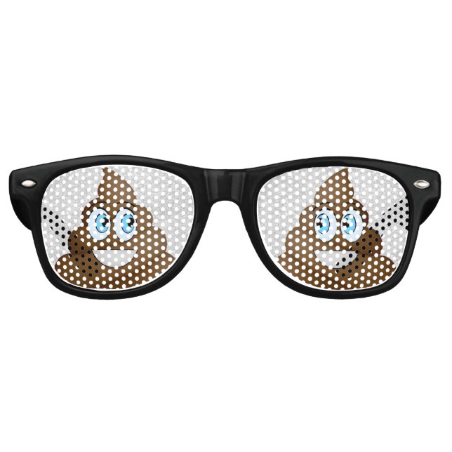 Lunette Emoji Partybrille (Vorderseite)
