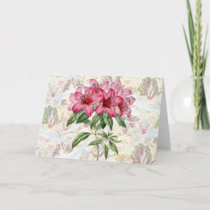 Lünette und Taubenmuster auf Muster Art Note Card Karte