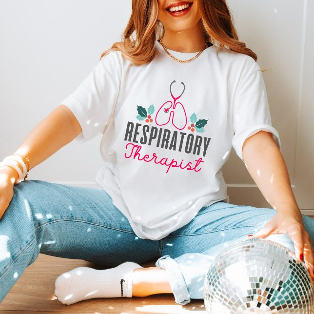 Lung Design: Respiratory Therapist Christmas Tee (Von Creator hochgeladen)