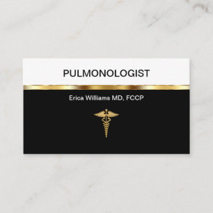Lung Doctor Business Cards Visitenkarte