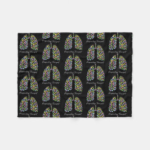 Lung Happy Fleecedecke