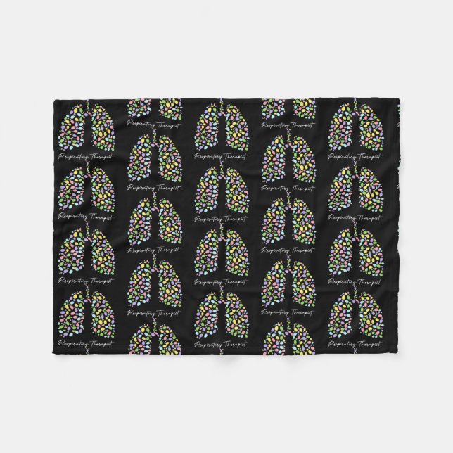 Lung Happy Fleecedecke (Vorderseite (Horizontal))