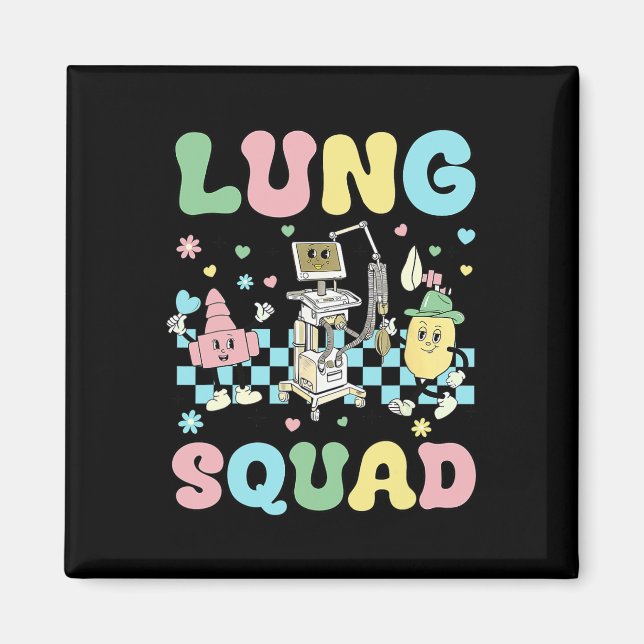 Lung Squad Rt Nurse Oaster Magnet (Vorne)
