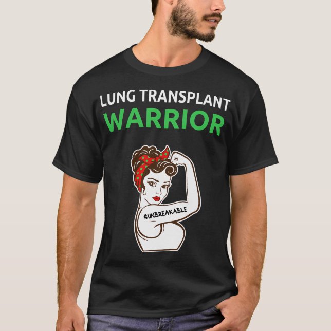 Lung Transplantat Survivor T-Shirt (Vorderseite)